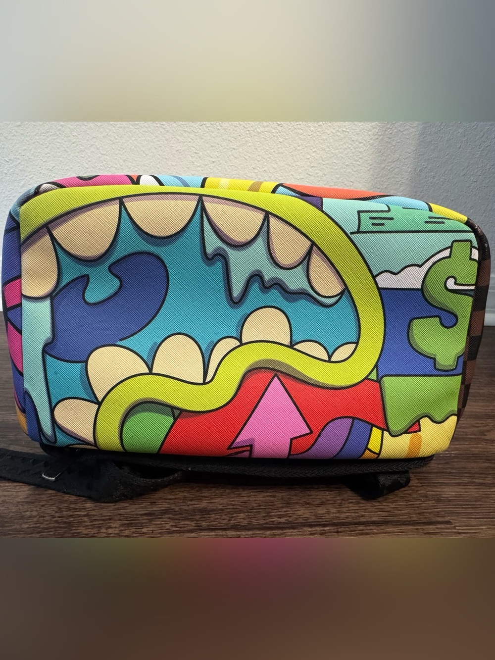 Sprayground Limited Edition Unisex Trippin Daily DLXSV Backpack & Lunchbox Set - Picture 7 of 15